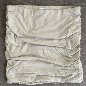 James Perse khaki mini skirt